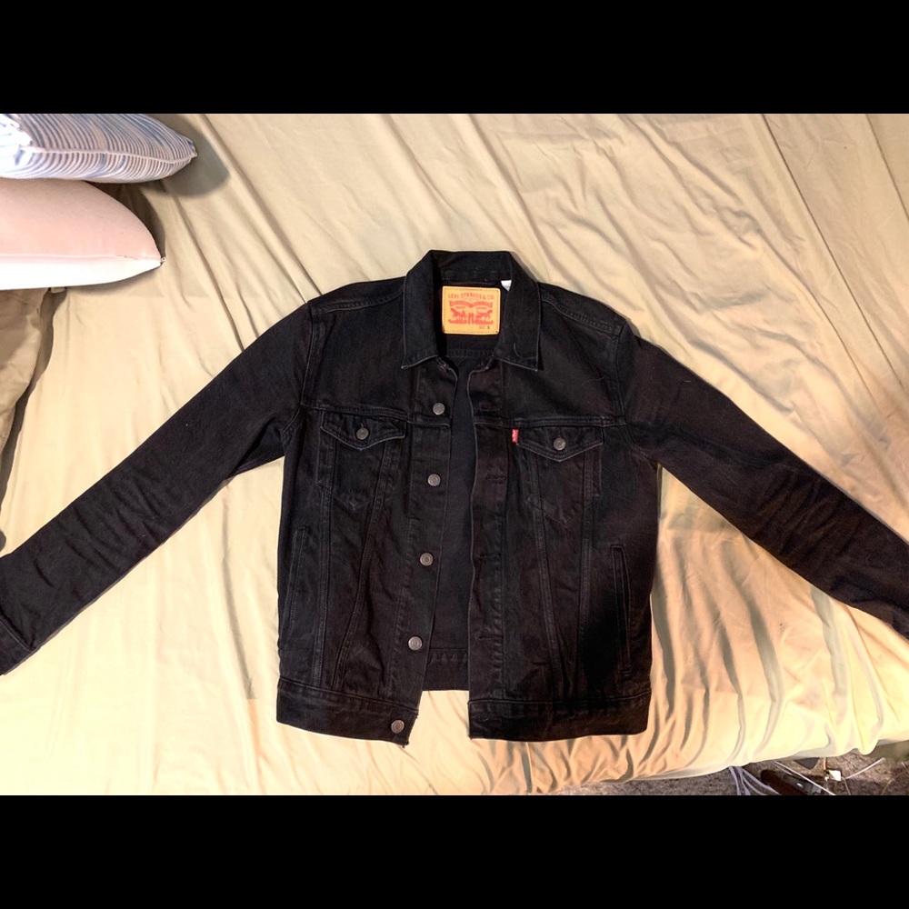 Levi’s Black Denim Trucker Jacket